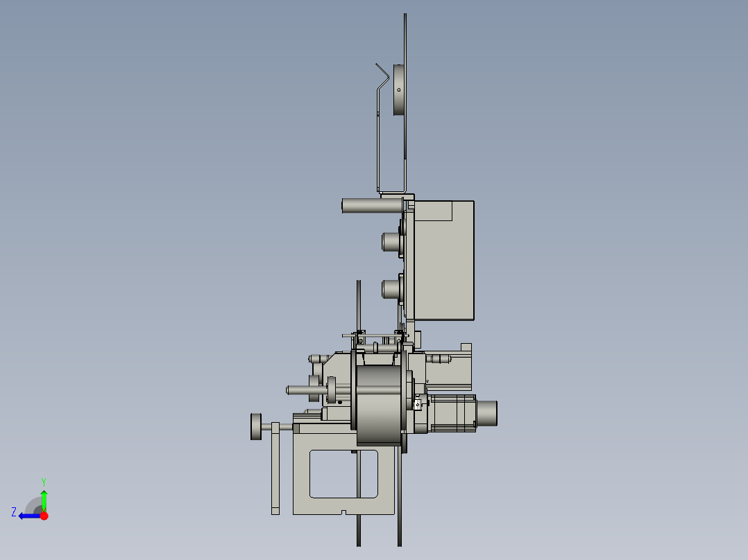 1热封包装机右视图
