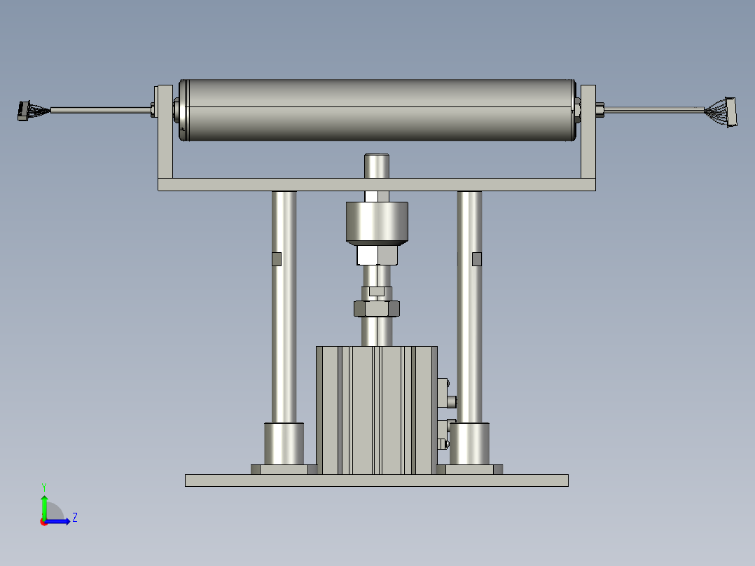 顶升平移机构-左视图