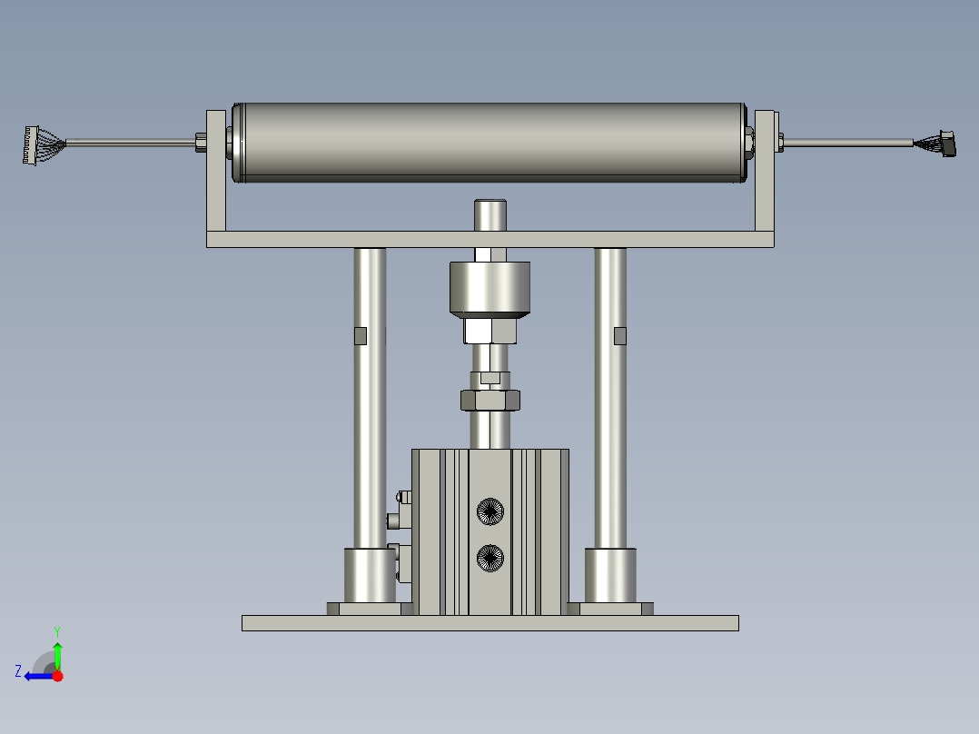 顶升平移机构-右视图