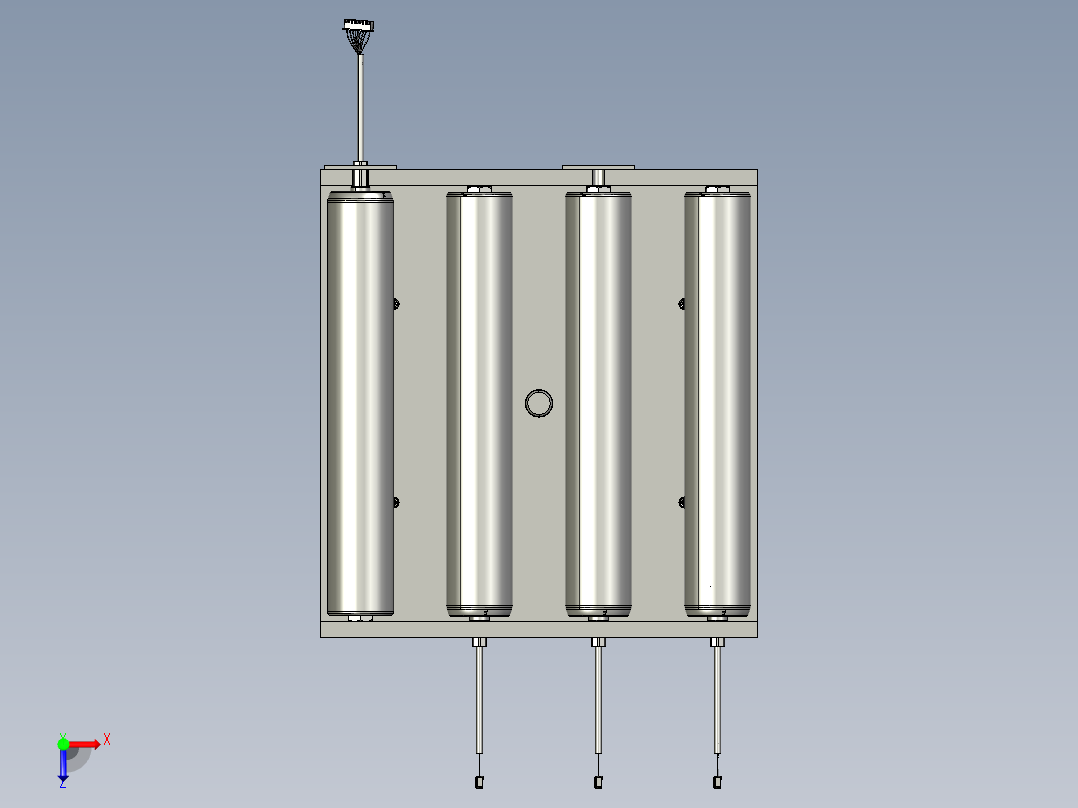 顶升平移机构-俯视图