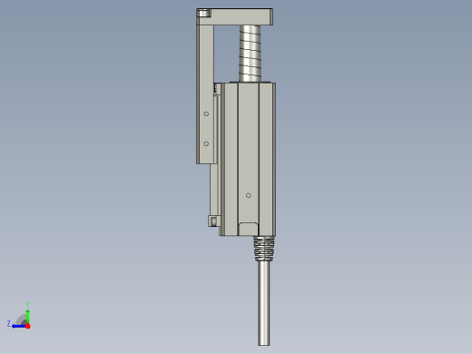 MCE-3G-030-C-O-B微型电缸右视缩略图