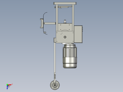 继电器接线端子冲压机俯视缩略图