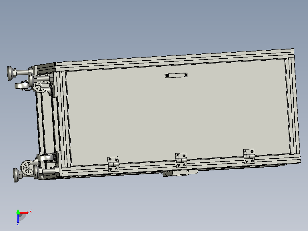 10载具回升单元俯视图