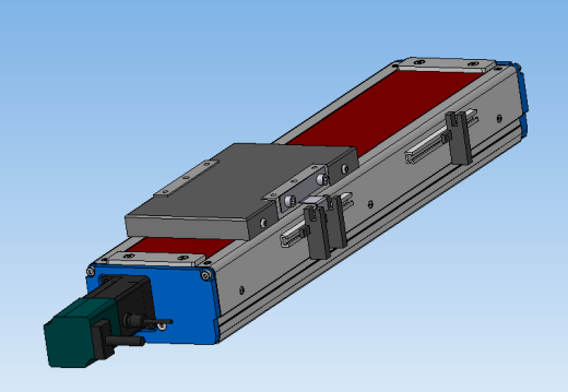 1带750W伺服电机和200mm冲程的线性致动器XNTD10-BC-200缩略图