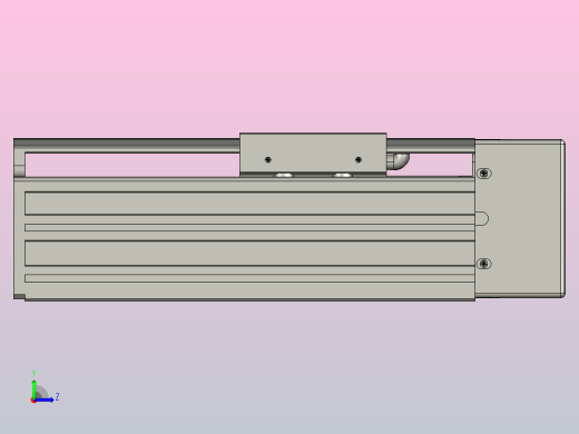 日规模组半封闭丝杆TPA-HNR-65S-1610C-L50-MR-Y-P10-N3左视缩略图