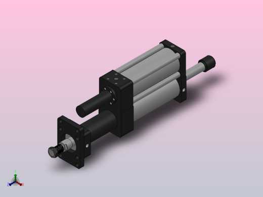 MPTD-5T系列可调型[MPTD-80-100-10-5T-50-M2-S1-0°]气压增压缸