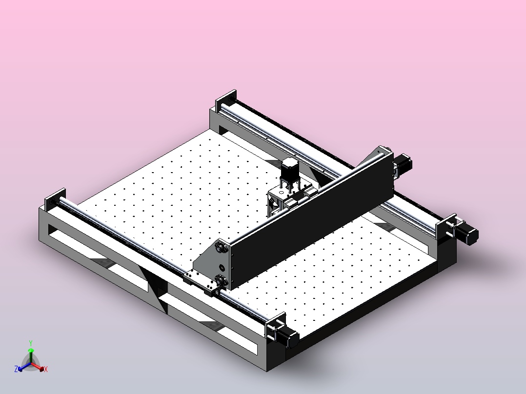 CNC65正等轴测图