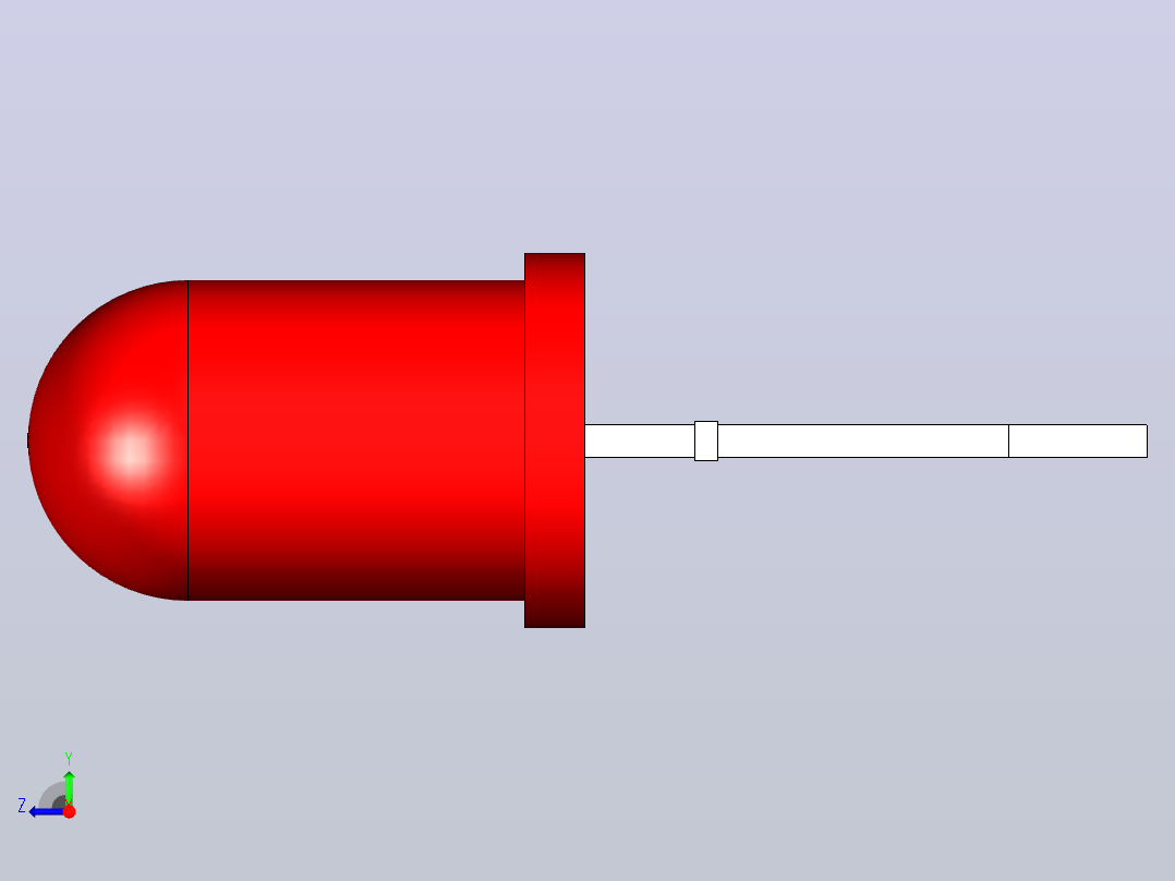LED_5mm灯右视图