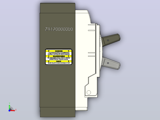 伊顿690AC 1000v NZM 160A断路器前视缩略图