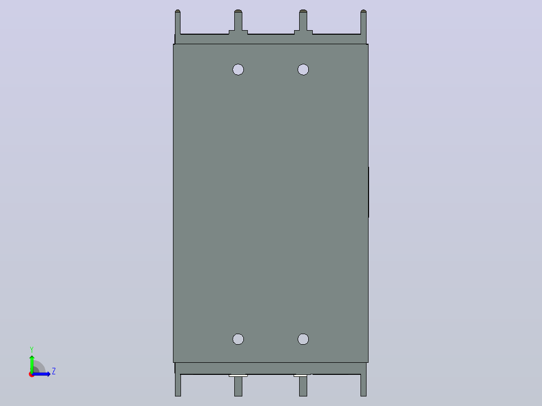 伊顿690AC 1000v NZM 160A断路器左视图
