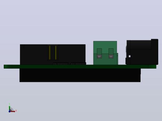 RGB 矩阵引擎盖模块前视缩略图