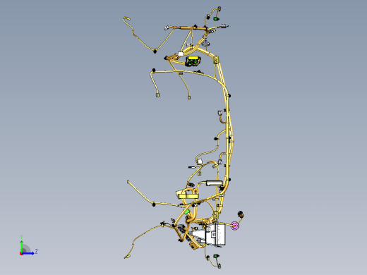 FNV4011002_前舱线束装置左视缩略图