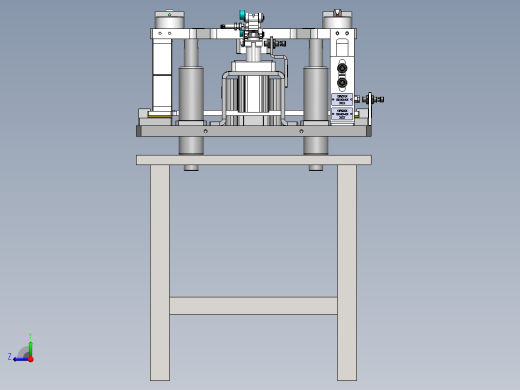 汽车钣金夹具sw18右视缩略图