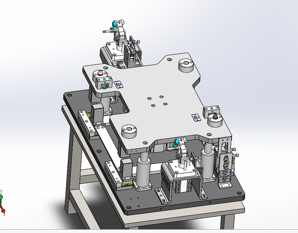 汽车钣金夹具sw18
