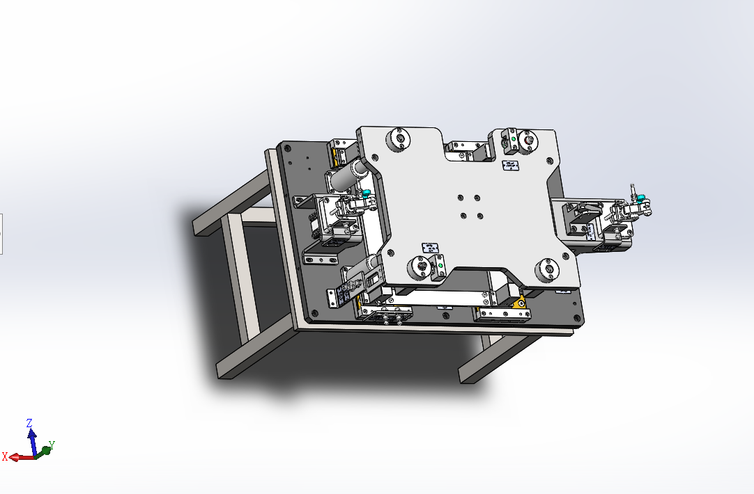 汽车钣金夹具sw18