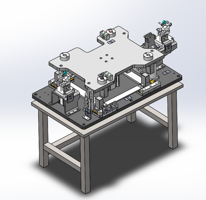 汽车钣金夹具sw18