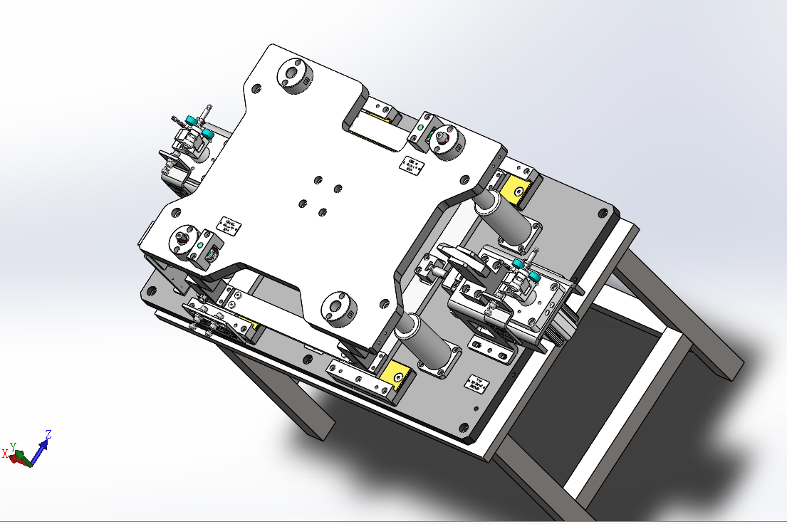 汽车钣金夹具sw18