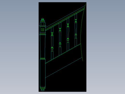 栏杆、扶手-FH10A004