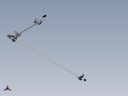 升降式工作台_SolidWorks20140217092514943正等轴测缩略图