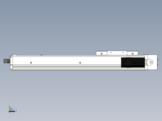 Toyo东佑达直线模组-ECH10-300-BR-100W左视缩略图