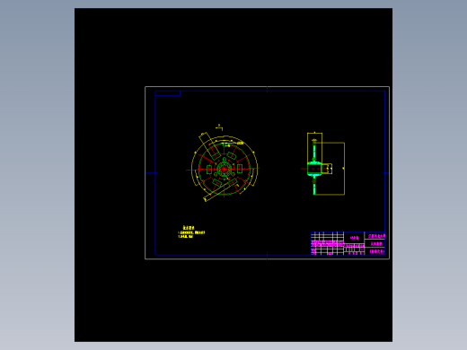 桑塔纳膜片弹簧离合器设计