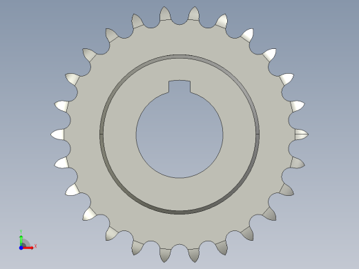 链条链轮前视缩略图
