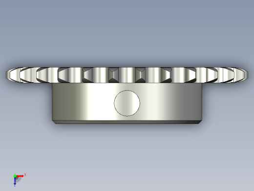 链条链轮俯视缩略图