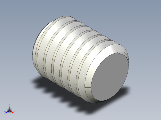 DIN 913-ISO 4026 固定螺钉-M4 L=5.STEP