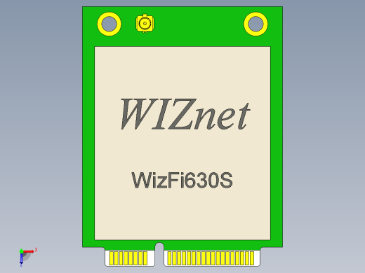 无线模块WizFi630S俯视缩略图