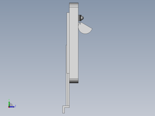 智能楼宇用可视化对讲设备左视缩略图