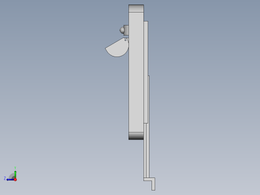 智能楼宇用可视化对讲设备右视缩略图