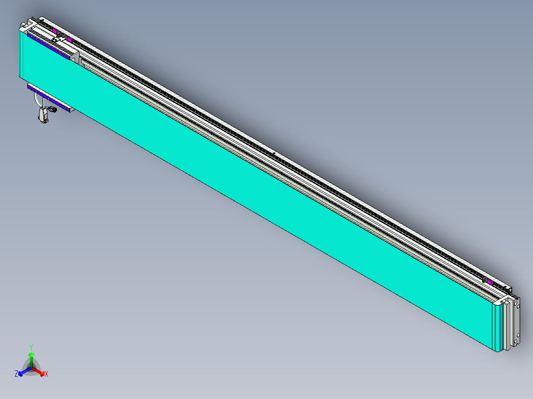 威洛博VL系列3d模型模组VL17E2Y-S1750主视图