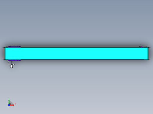 威洛博VL系列3d模型模组VL17E2Y-S1750前视缩略图