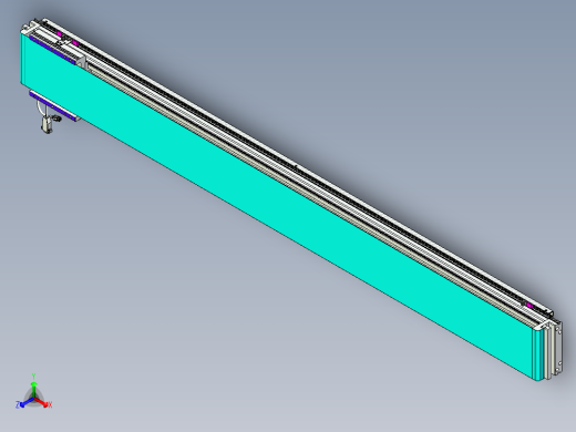 威洛博VL系列3d模型模组VL17E2Y-S1750正等轴测缩略图