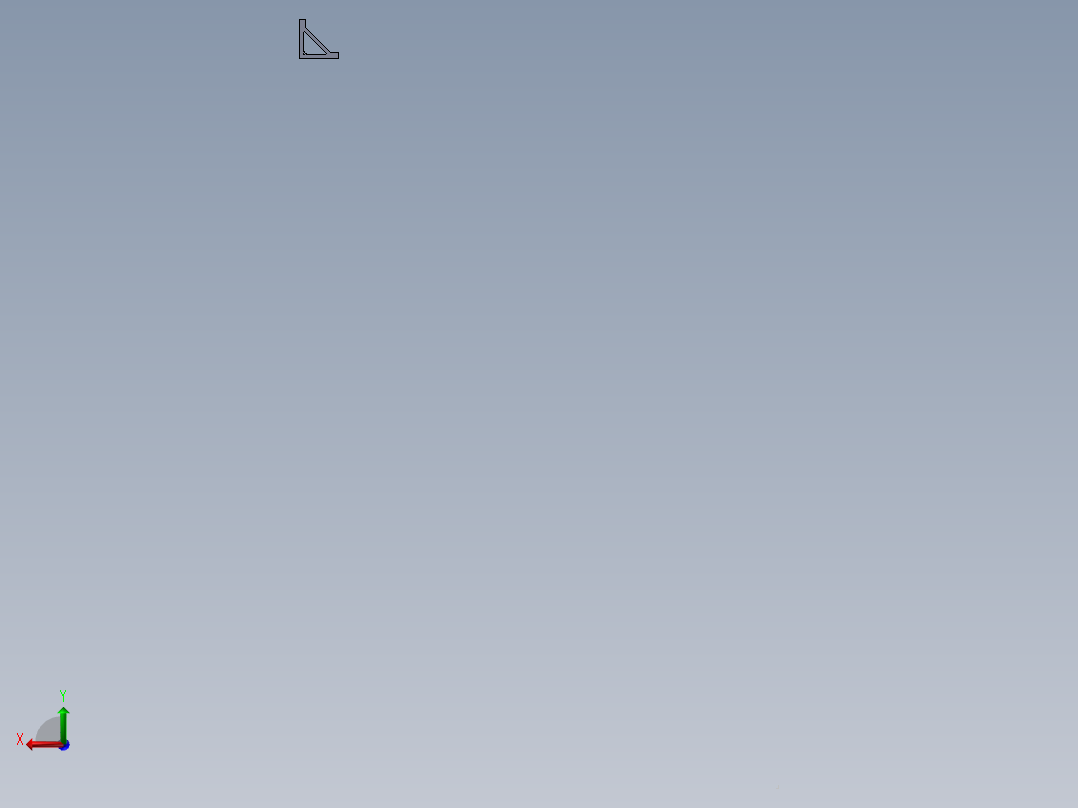 铝型材及其附件3.31.100.45.90.SLDPRT左视图