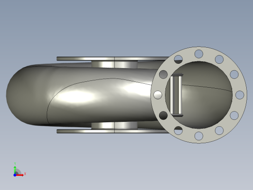 混流式水轮机前视缩略图