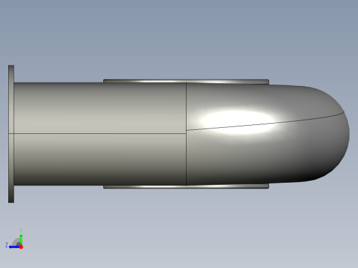 混流式水轮机右视缩略图