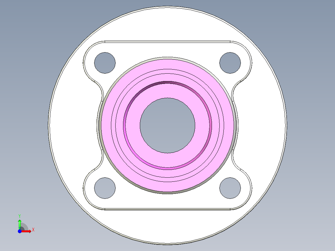 管道手动球阀-水管开关阀-手动阀门User Library-md52c150dn25_MD52C150DN25.FCP前视图
