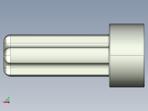 气缸电机-2853 Old Grey Technic Engine Crankshaft后视缩略图