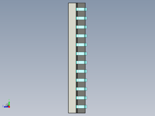 元器件3D封装SOIC24W46右视缩略图