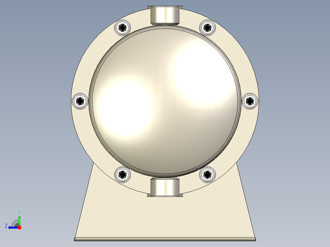 热交换器右视图
