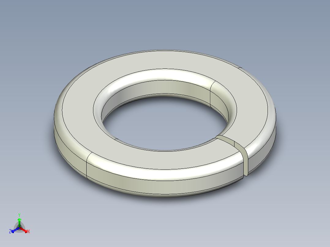 紧固件-STEP 0.3750 Split Washer