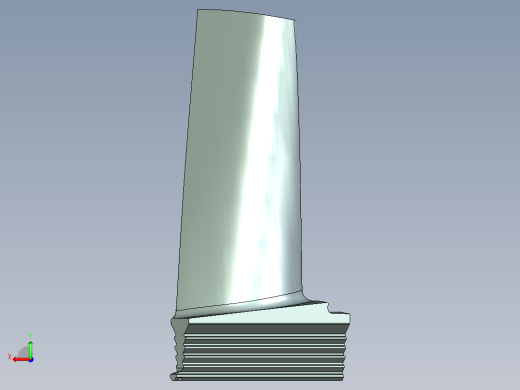 涡轮 叶片 涡扇 (36)后视缩略图