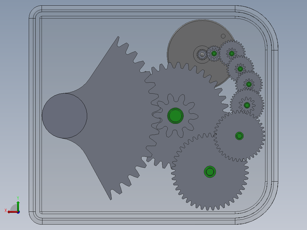 DN150蝶阀驱动器20221226后视图