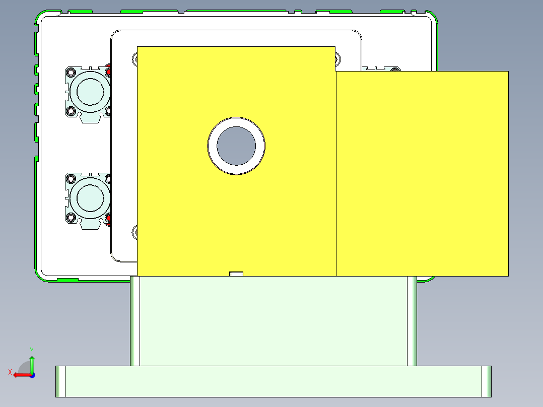 AAPB0-TRIM-笔记本CNC工装夹具三维模型CNC3-0302后视图