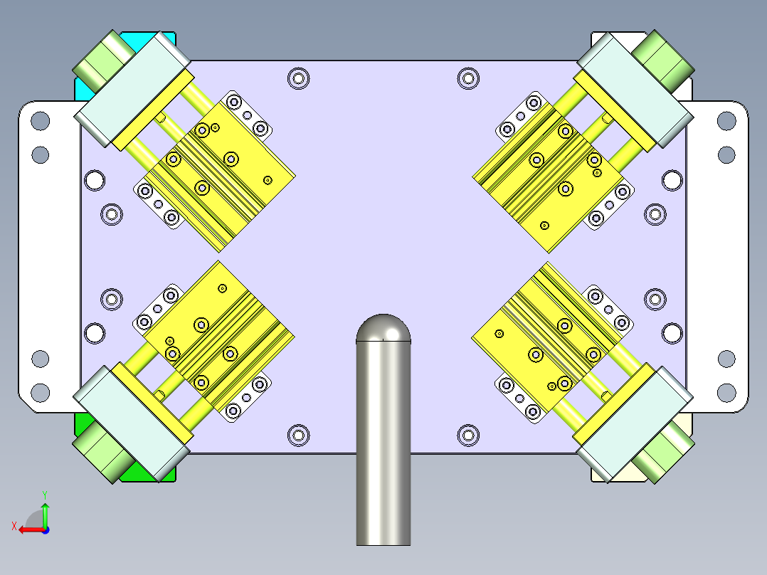 UX305-A-笔记本CNC工装夹具三维模型CNC1-0106后视图