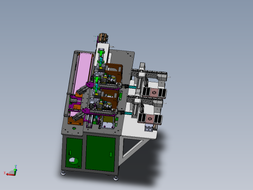 一种电池手工上料贴帽机sw18可编辑