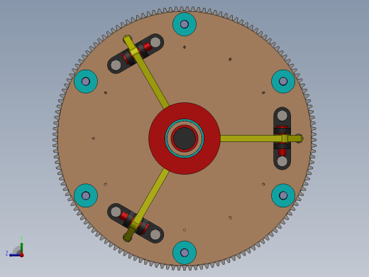 单片式离合器sw20可编辑右视缩略图
