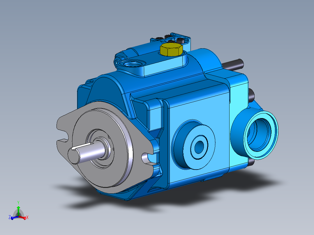 Continental Hydraulics-259482液压元件主视图