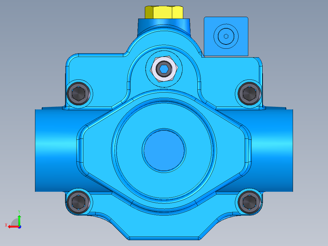 Continental Hydraulics-259482液压元件后视图